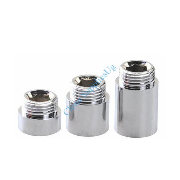 Chrome Socket Nipples 1/2"