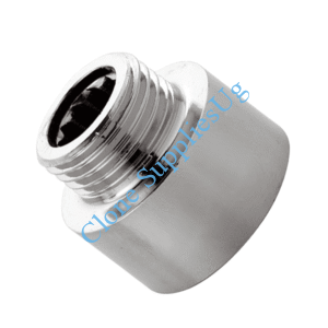Chrome-Plated Reducer Socket Nipple (MxF)