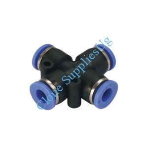 Pneumatic Cross Tee Fitting