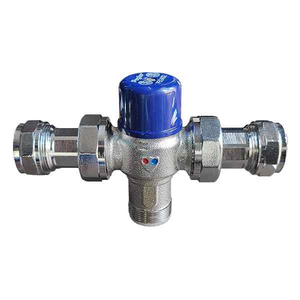 Thermostatic Mixing Valve Copper x Copper 22mm
