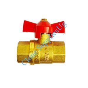 Brass Butterfly Valve 1/2"