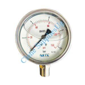 Pressure Gauge With Glycerin