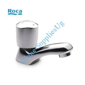 Roca Brava-N Chrome Basin Pillar Taps