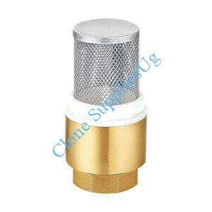 Brass Foot Valve with Strainer