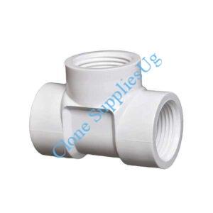 PVC Tee Threaded Fittings F/F/F