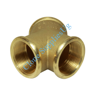 Brass Female Y-Tee (F x F x F)