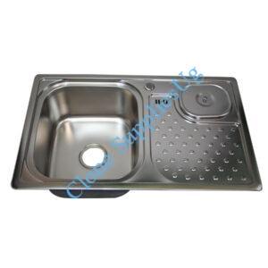 Kitchen sink Single Bowl Single Tray