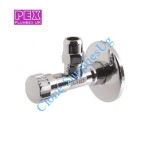 PEX Angle valve 1/2" X 3/8