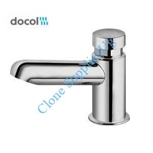 Docol Basin Push Tap Pillar