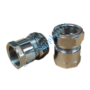 Chrome Female Adapter (Comp × F)