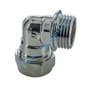 Chrome Compression Male Elbow (CxM)