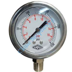 Pressure Gauges 2.5" 16 bars