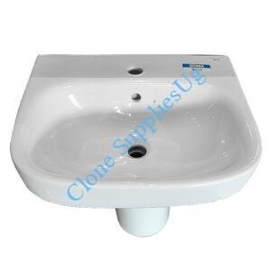 Roca Debba Wash Basin With Half Pedestal