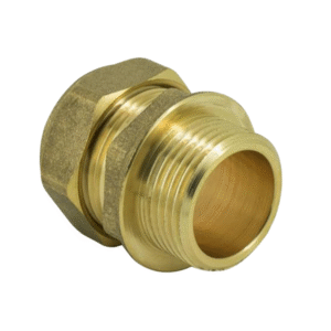 Brass Compression Male Adaptor (Comp x M)