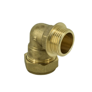 Brass Compression Male Elbow (Comp x M)