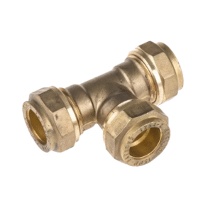 Brass Compression Tee (Comp x Comp x Comp)