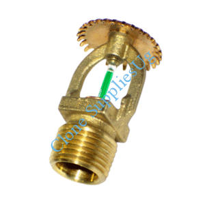 Fire Sprinkler Head (Pendent Type, Green Bulb)
