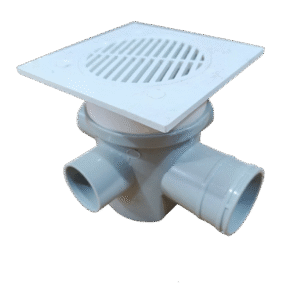 Pvc Four-Way Floor Trap