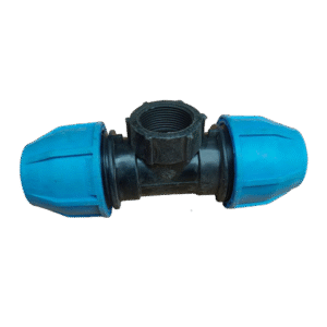 HDPE Tee Female Adaptor (Comp x F x Comp)