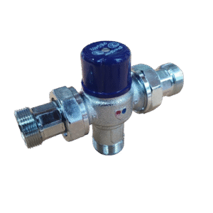 Thermostatic Mixing Valve Copper x Copper 22mm