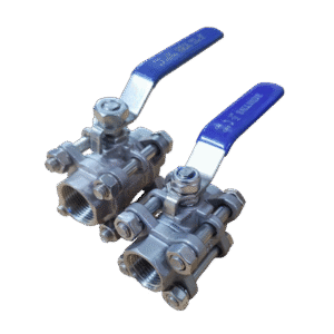 Stainless Steel Ball Valves 3 Piece 1/2"