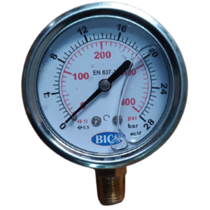 Manometer,Pressure Gauges 2.5" 28 bars