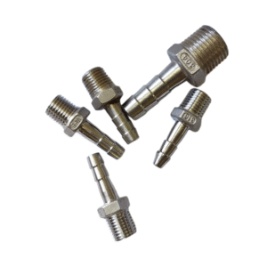 Stainless Steel Hose Nozzles (M x Barb)