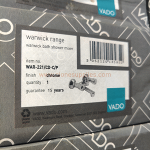 Vado Exposed Bath Shower Mixer