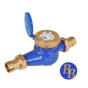 BB Brass Water meters 25mm