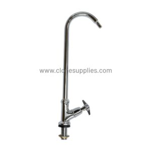 Chrome Swan Neck Laboratory Water Tap 1/2"