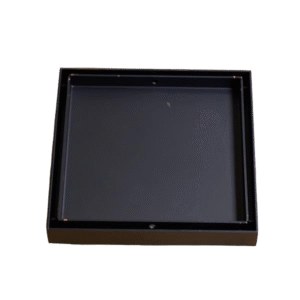 Tile Insert Floor Grating Black 6"