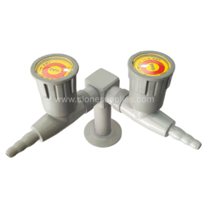 Polymer Twin Laboratory Gas Tap