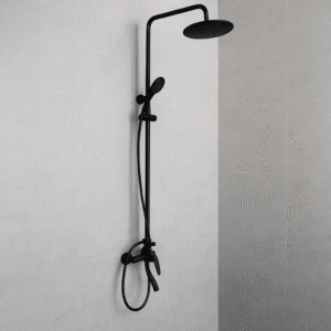 Jomoo Black Rain Water Shower
