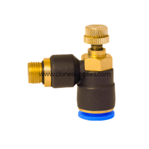 Buy pneumatic flow control valve fitting with push in connection in Kampala, Wakiso, and Mukono Uganda – Clone Supplies
