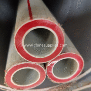 PPR Red Stripe Hot Water Pipes PN20