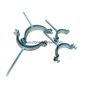 Galvanized Nail Clips, Pointed Clips
