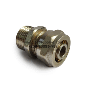 Pex Brass Compression Male Straight Union