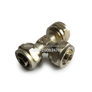 Pex Brass Compression Tee (Equal)