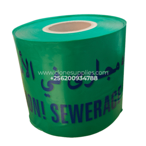 Sewage Underground Warning Tape 6"