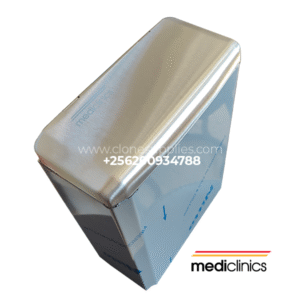 Mediclinics Wall mounted sanitary napkin container in Uganda | Clone Supplies