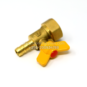 Brass Gas Valve 1/2" X 10mm
