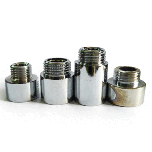 Chrome-Plated Extension Nipples M/F