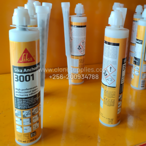 Sika AnchorFix 3001 epoxy anchoring adhesive for concrete in Uganda