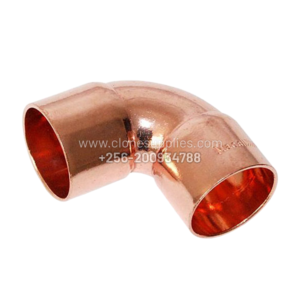 Copper brazing elbow socket fitting EN 1254-1 for plumbing and gas systems in Uganda