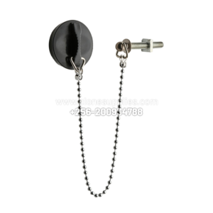 Rubber sink stopper plug with chain for basins in Uganda